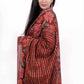 Women’s White Cotton Blend Kurta Pant Set – Elegant Floral Embroidered Kurta with Red Border and Matching Pants, Traditional Indian Ethnic Wear for Festive, Casual & Party Occasions